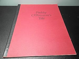 Imagen del vendedor de Paddy O'Possum's Tale a la venta por Eastburn Books