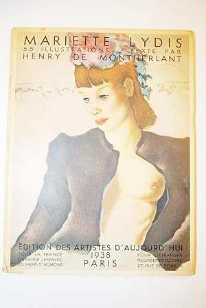 Seller image for Mariette Lydis. 55 Reproductions En Hliogravure Noir et Couleur. = Dedicatoria Autgrafa De La Pintora. for sale by BALAGU LLIBRERA ANTIQURIA