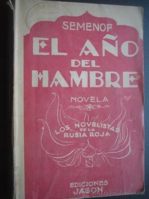Imagen del vendedor de EL AO DEL HAMBRE a la venta por Librera Maestro Gozalbo