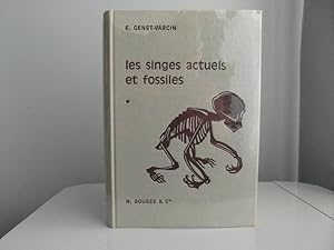 Seller image for Les singes actuels et fossiles for sale by Bidonlivre