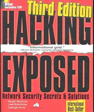 Bild des Verkufers fr Hacking Exposed : Network Security Secrets and Solutions. zum Verkauf von Joseph Valles - Books