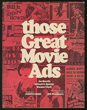 Bild des Verkufers fr Those Great Movie Ads zum Verkauf von Between the Covers-Rare Books, Inc. ABAA