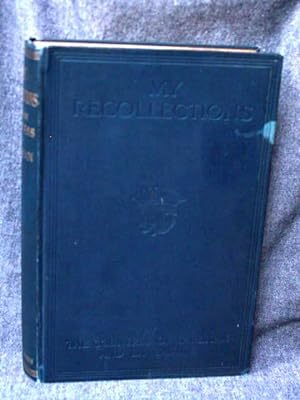 Seller image for My Recollections for sale by Past Pages