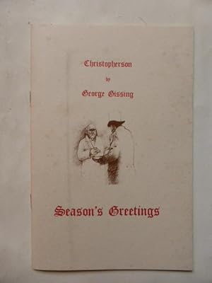 Seller image for Christopherson for sale by Idle Booksellers PBFA