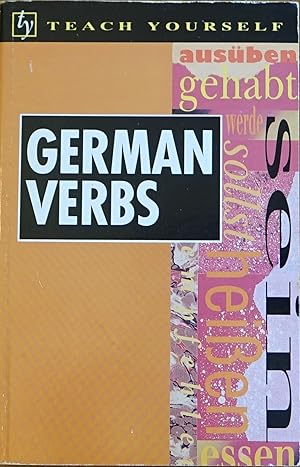 Imagen del vendedor de German Verbs a la venta por Faith In Print