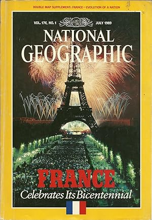 NATIONAL GEOGRAPHIC. Vol 176, Nº 1: France Celebrates its Bicentenial