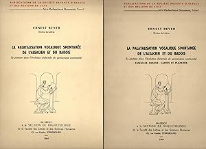 La palatalisation vocalique spontanée de l'alsacien et du badois : Sa position dans l'évolution d...