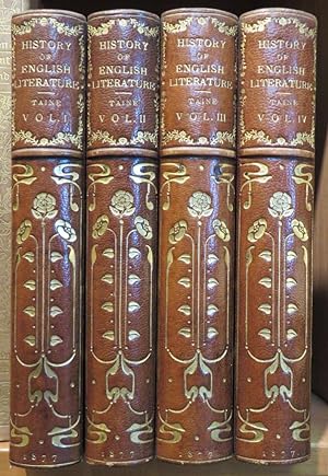 History of English Literature. Translated from the French By H. Van Laun. 4 Volumes