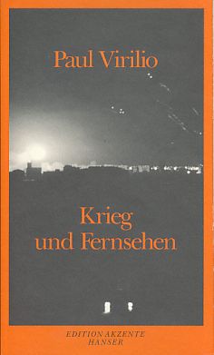 Seller image for Krieg und Fernsehen. Aus dem Franz. von Bernd Wilczek. Edition Akzente. for sale by Fundus-Online GbR Borkert Schwarz Zerfa