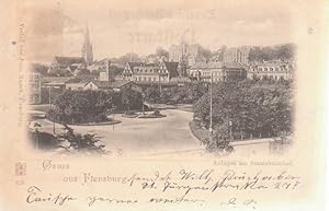 Gruss aus Flensburg. Anlagen am Stadtbahnhof.