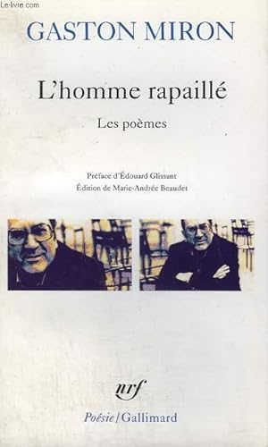 Bild des Verkufers fr L'HOMME RAPAILLE. LES POEMES. COLLECTION : POESIE. zum Verkauf von Le-Livre