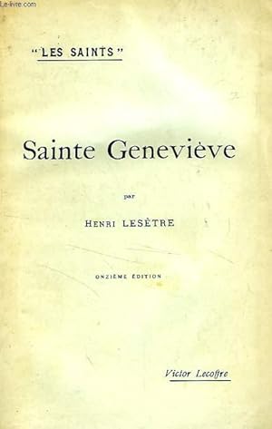 Seller image for SAINTE GENEVIEVE for sale by Le-Livre