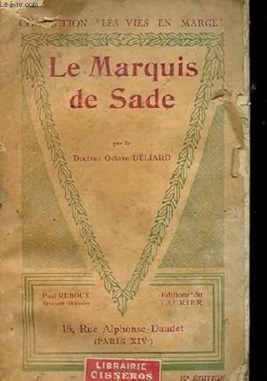 Seller image for LE MARQUIS DE SADE for sale by Le-Livre