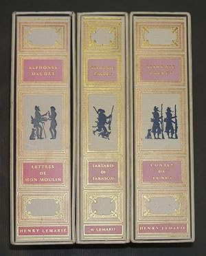 Image du vendeur pour Lettres De Mon Moulin, Contes Du Lundi, Tartarin De Tarascon mis en vente par Librairie Ancienne Dornier