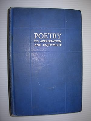 Seller image for Poetry: Its Appreciation and Enjoyment for sale by Black and Read Books, Music & Games