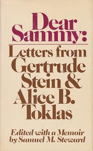 Seller image for Dear Sammy: Letters from Gertrude Stein and Alice B. Toklas for sale by Good Books In The Woods