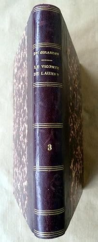 Seller image for Le Vicomte de Launay. Lettres Parisiennes. Tome III seul. for sale by librairie sciardet