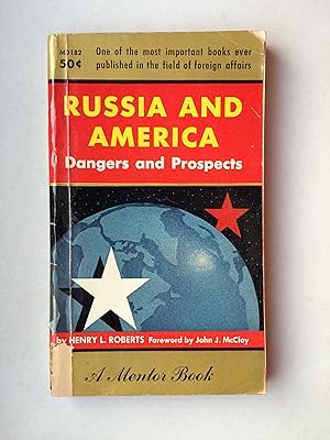 Bild des Verkufers fr Russia and America Dangers and Prospects zum Verkauf von Bildungsbuch