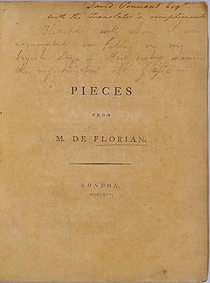 PIECES FROM M. DE FLORIAN.