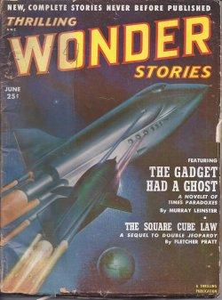 Imagen del vendedor de THRILLING WONDER Stories: June 1952 a la venta por Books from the Crypt