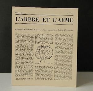 L'ARBRE ET L'ARME.