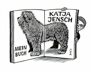 Bild des Verkufers fr Ex Libris von Katja Jentsch. zum Verkauf von Antiquariat Carl Wegner