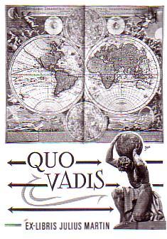 Bild des Verkufers fr Ex-Libris Julius Martin zum Verkauf von Antiquariat Carl Wegner