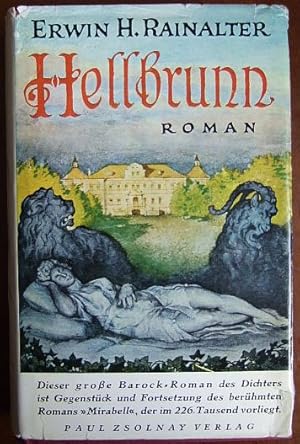 Imagen del vendedor de Hellbrunn. Roman a la venta por Antiquariat Bl�schke