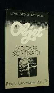 Image du vendeur pour Objet Voltaire soi-disant mis en vente par Abraxas-libris