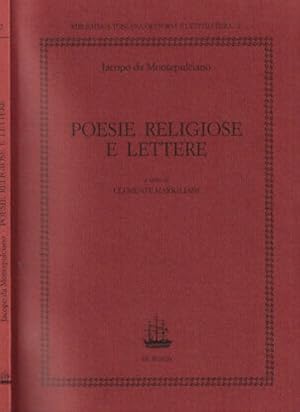 Immagine del venditore per Poesie religiose e lettere. venduto da FIRENZELIBRI SRL