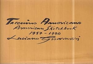 Bild des Verkufers fr Taccuino americano. American sketchbook 1957-1990. zum Verkauf von FIRENZELIBRI SRL