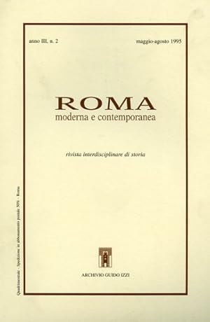 Imagen del vendedor de Educazione e istruzione a Roma: luoghi e percorsi formativi fra Ottocento e Novecento. Anno III,n.2. Maggio-agosto 1995. a la venta por FIRENZELIBRI SRL