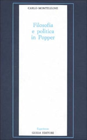 Immagine del venditore per Filosofia e politica in Popper. venduto da FIRENZELIBRI SRL