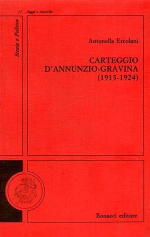 Seller image for Carteggio 1915-1924. for sale by FIRENZELIBRI SRL