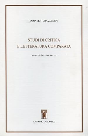 Seller image for Studi di critica e letteratura comparata. for sale by FIRENZELIBRI SRL