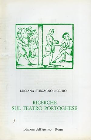 Immagine del venditore per Ricerche sul teatro portoghese. venduto da FIRENZELIBRI SRL