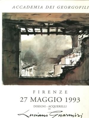 Bild des Verkufers fr Firenze 27 Maggio 1993. Disegni-Acquarelli di Luciano Guarnieri. zum Verkauf von FIRENZELIBRI SRL