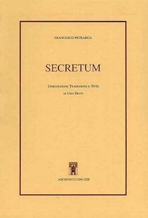 Imagen del vendedor de Secretum. a la venta por FIRENZELIBRI SRL