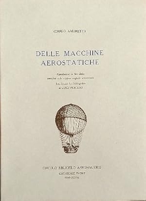 Imagen del vendedor de Delle macchine aerostatiche. a la venta por FIRENZELIBRI SRL