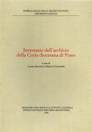 Immagine del venditore per Inventario dell'Archivio della Curia diocesana di Prato. venduto da FIRENZELIBRI SRL