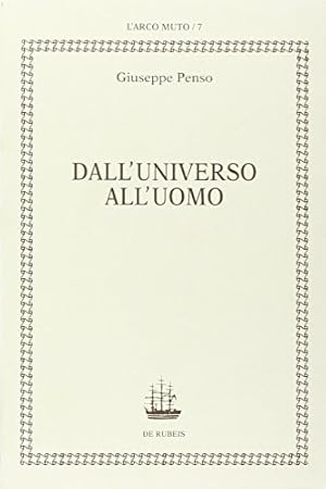 Seller image for Dall'Universo all'uomo. for sale by FIRENZELIBRI SRL