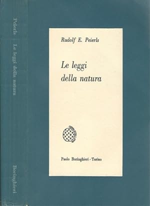 Seller image for Le leggi della natura. for sale by FIRENZELIBRI SRL