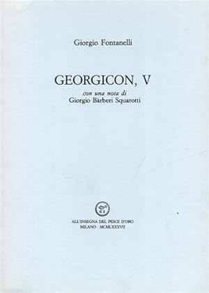 Seller image for Georgicon V. for sale by FIRENZELIBRI SRL
