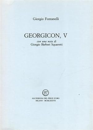 Imagen del vendedor de Georgicon V. a la venta por FIRENZELIBRI SRL