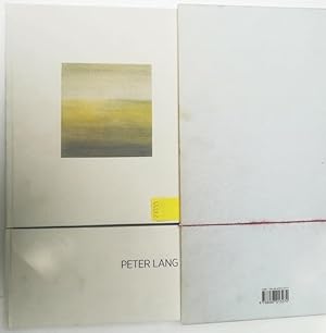 Seller image for Peter Lang. Dieses Buch wurde von der Galerie Klatovy/Klenov zu den Ausstellungen in der Galerie Zum weien Einhorn in Klatovy und im Kunstverein Hof herausgegeben. bersetzung: Walter Annu, Marcel Fiser. [1] [1. Band.] Texte / Texty. [2] [2. Band] Bilder / Obrazy. for sale by Antiquariat Fluck