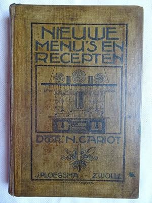 Imagen del vendedor de Nieuwe menu's en recepten. a la venta por Antiquariaat De Boekenbeurs