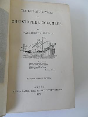 Seller image for The Life and Voyages of Christopher Columbus for sale by Clement Burston Books