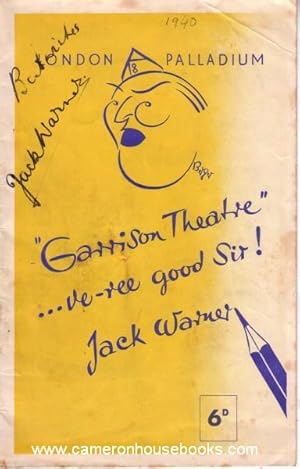 Theatre programme. London Palladium. George Black presents Jack Hylton's "Garrison Theatre".