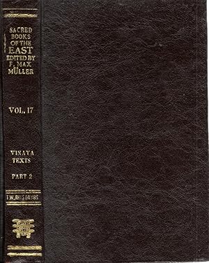 Seller image for Vinaya Texts Part II Mayavagga, V-X and Kullavagga, I-III (The Sacred Books of China) for sale by Book Booth
