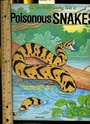 Bild des Verkufers fr Poisonous Snakes : An Educational Coloring Book of Poisonous Snakes zum Verkauf von GREAT PACIFIC BOOKS
